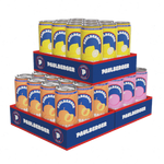 Produktbild anzeigen: Paulberger 12x Lemon 12x Peach 12x Bubblegum 36x330ml Einweg Dose DPG