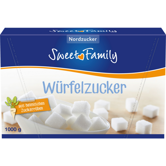 Sweet Family Nordzucker Würfelraffinade 1kg