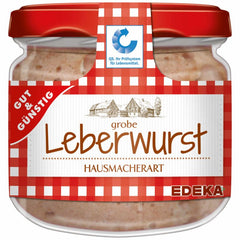 Gut&Günstig grobe Leberwurst Hausmacherart 250g QS ITW