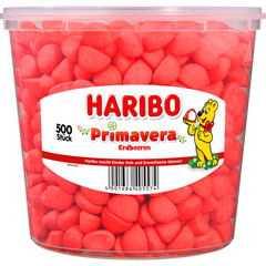 Haribo Erdbeeren Primavera 500Stück 1150g