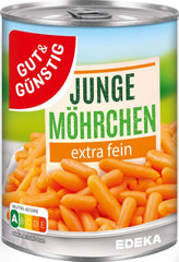 Gut&Günstig Möhren extra fein 400g