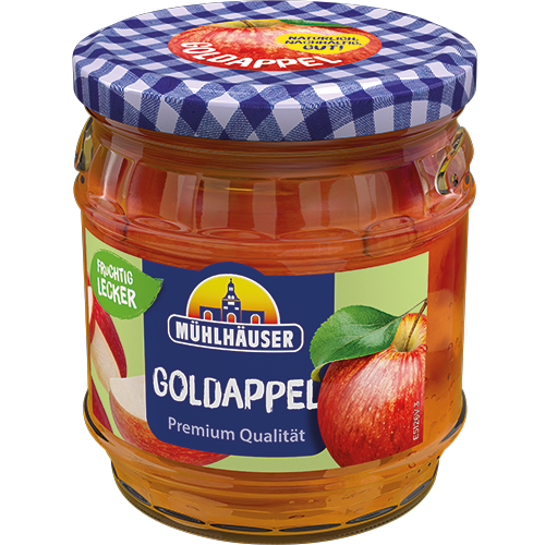 Mühlhäuser Gold-Appel Konfitüre Extra 450g