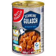 Gut&Günstig Schweinegulasch 400g QS ITW