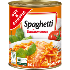 Gut&Günstig Spaghetti in Tomatensauce 800g