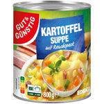 Produktbild anzeigen: Gut&Günstig Kartoffelsuppe mit Rauchspeck 800g