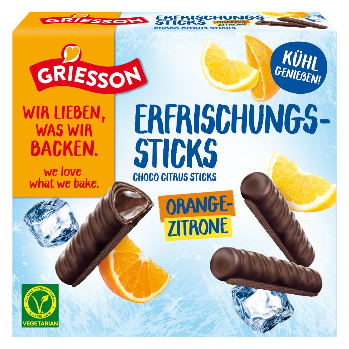 Griesson Erfrischungs-Sticks 150g