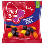 Produktbild anzeigen: Red Band Fruchtgummi Lakritz Duos 500g