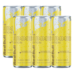 6x Red Bull Summer Edition 2026 Sudachi-Lime 250ml
