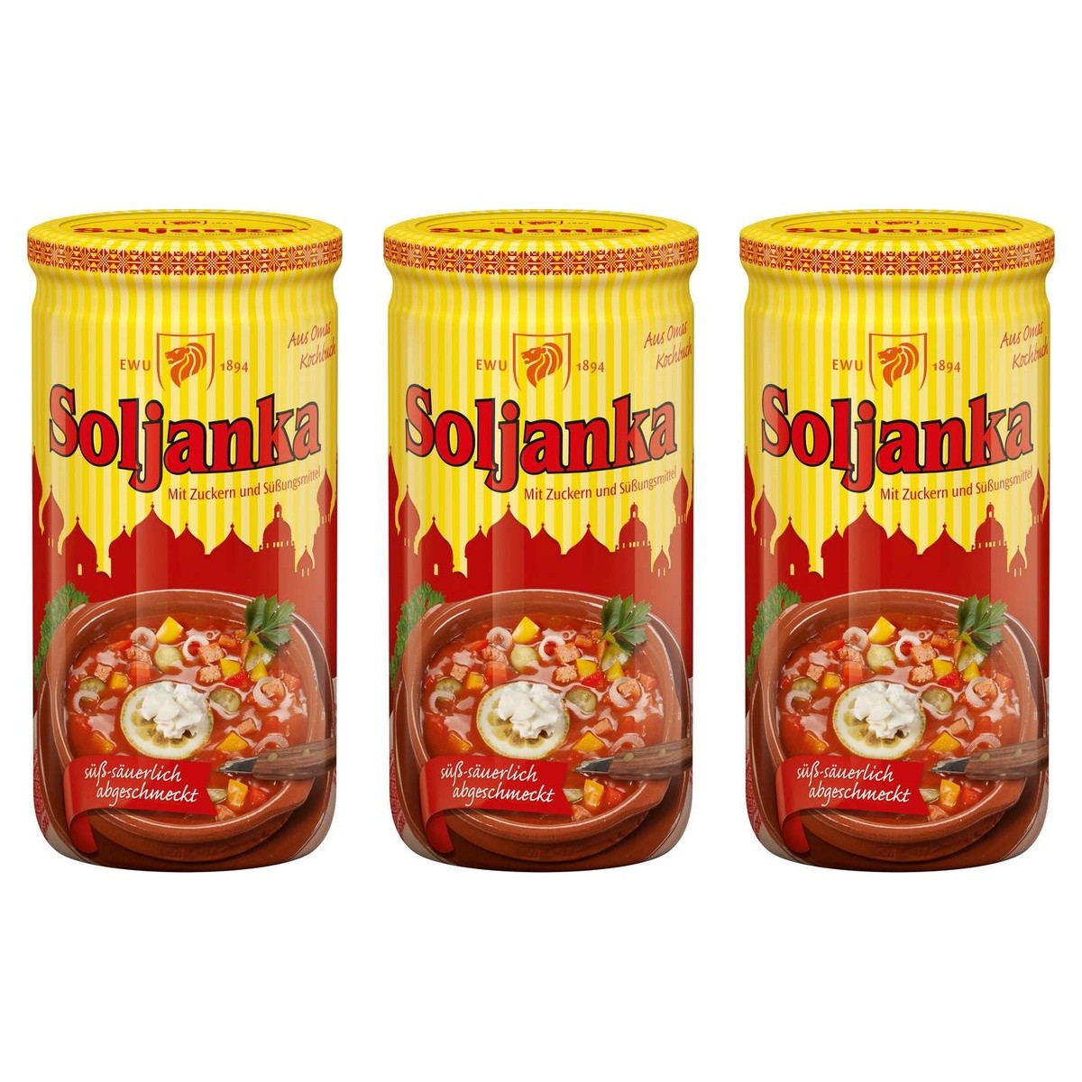 EWU Thüringer Soljanka – 3 x 700 ml (2100 ml)