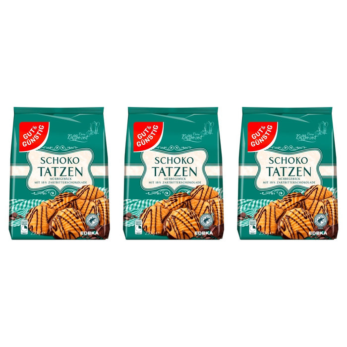 Gut&Günstig Schokotatzen – 3 x 250 g (750 g)