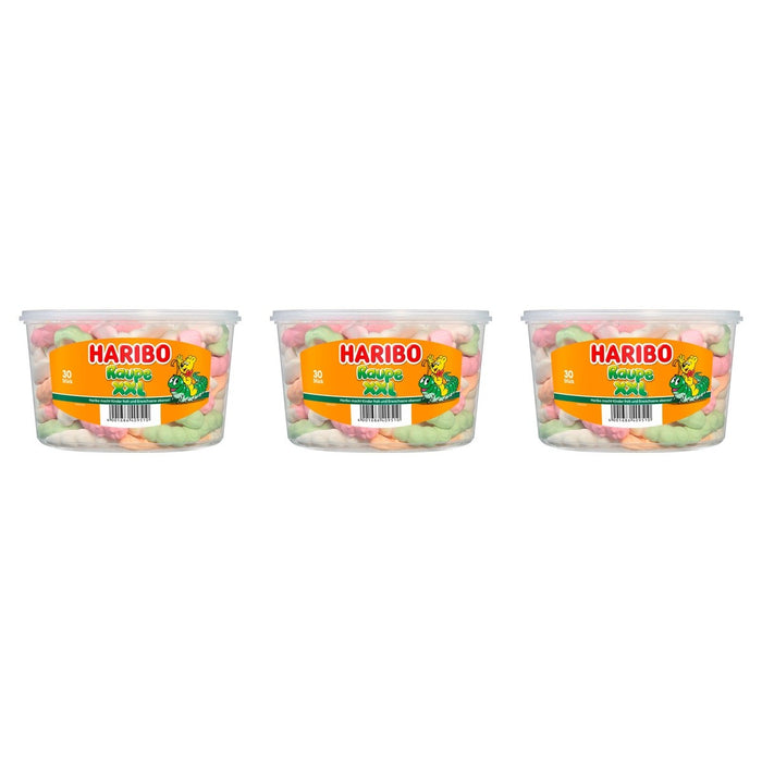 Haribo Raupe XXL 30Stück – 3 x 960 g (2880 g)
