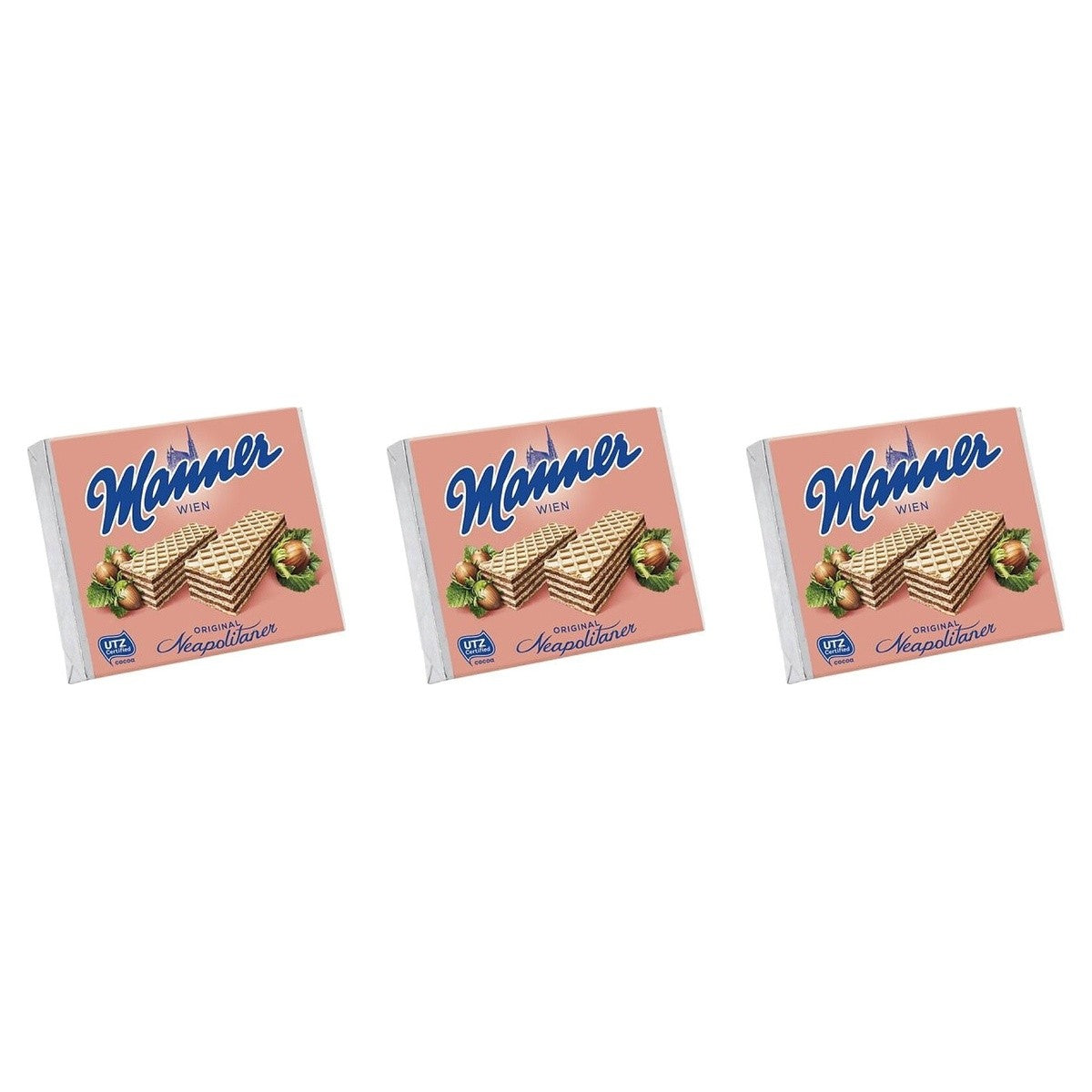 Manner Neapolitaner – 3 x 75 g (225 g)