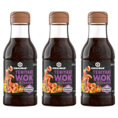 Kikkoman Teriyaki Sauce mit geröstetem Knoblauch – 3 x 250 ml (750 ml)