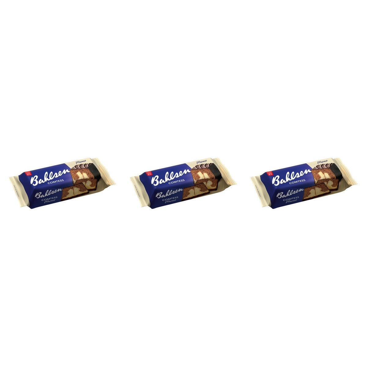 Bahlsen Comtess Marmor Kuchen – 3 x 350 g (1050 g)
