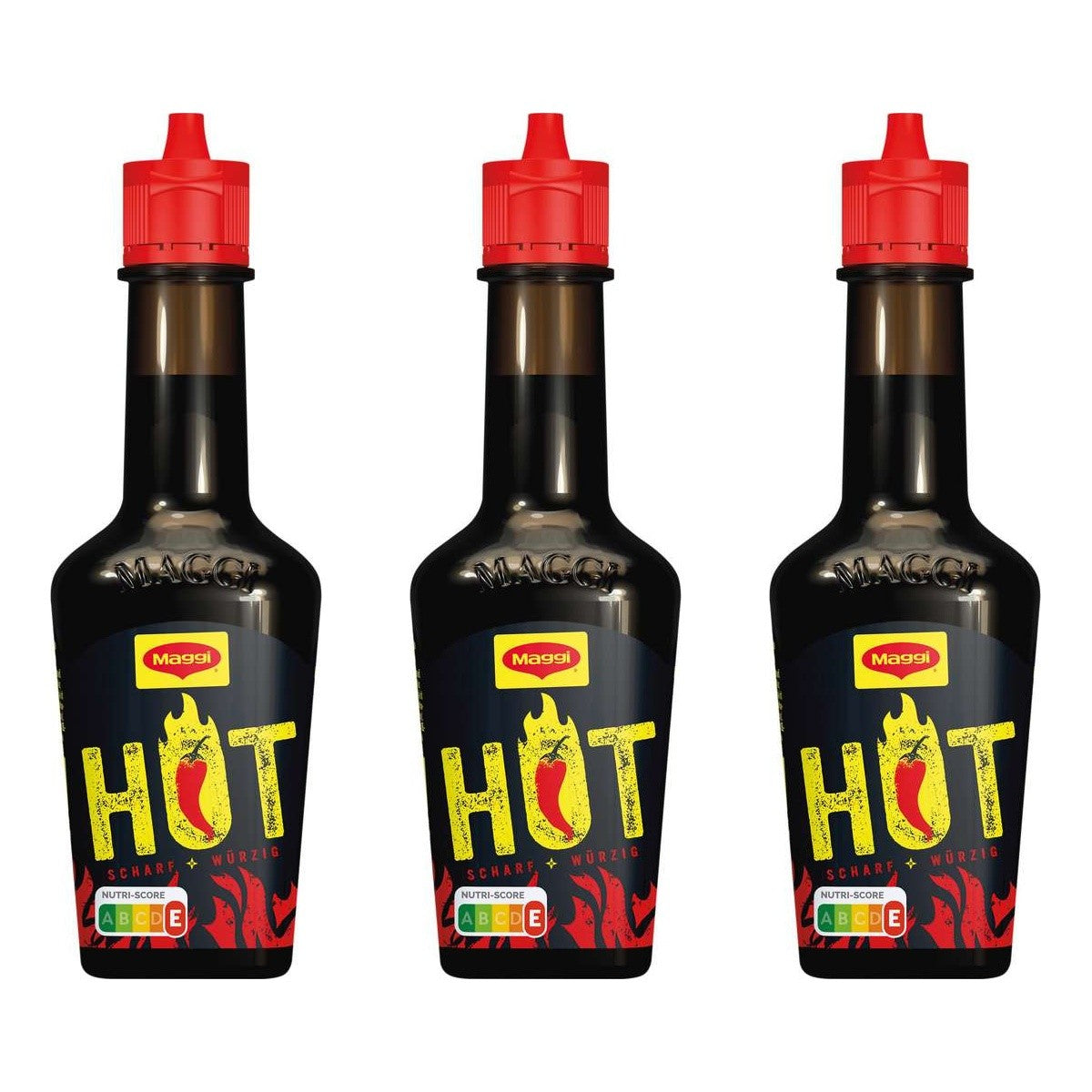 Maggi Hot Würze – 3 x 119 g (357 g)