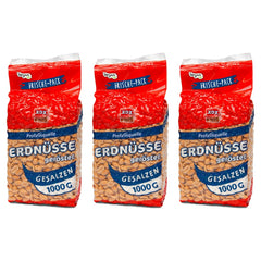 XOX Erdnüsse gesalzen – 3 x 1000 g (3000 g)