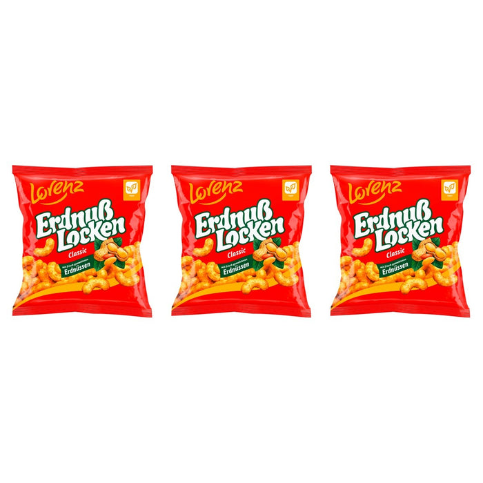 Erdnusslocken Classic – 3 x 30 g (90 g)