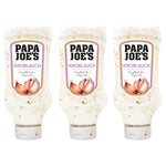 Produktbild anzeigen: Papa Joe's Knoblauch-Sauce – 3 x 300 ml (900 ml)