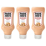 Produktbild anzeigen: Papa Joe's Burger Sauce – 3 x 300 ml (900 ml)
