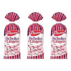 Piasten Schokolinsen – 3 x 225 g (675 g)