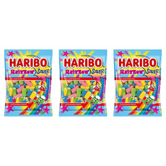 Haribo Rainbow Fizz – 3 x 160 g (480 g)