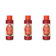Hela Gewürz Ketchup Curry leicht scharf – 3 x 300 ml (900 ml)