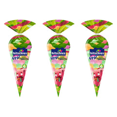 Hitschies Brizzl Ufos Saure Drachenzungen – 3 x 75 g (225 g)
