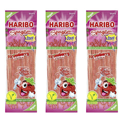 Haribo Spaghetti Erdbeere – 3 x 200 g (600 g)