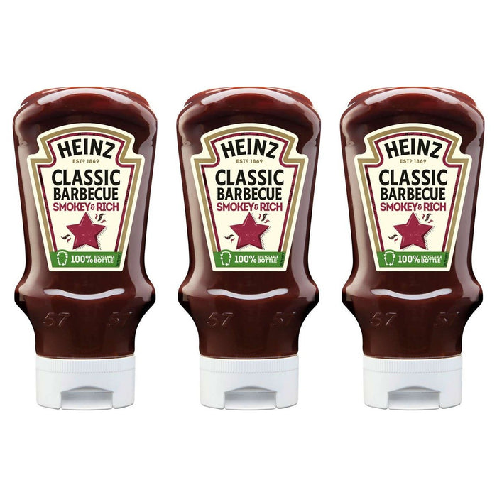 Heinz Classic Barbecue Sauce – 3 x 400 ml (1200 ml)