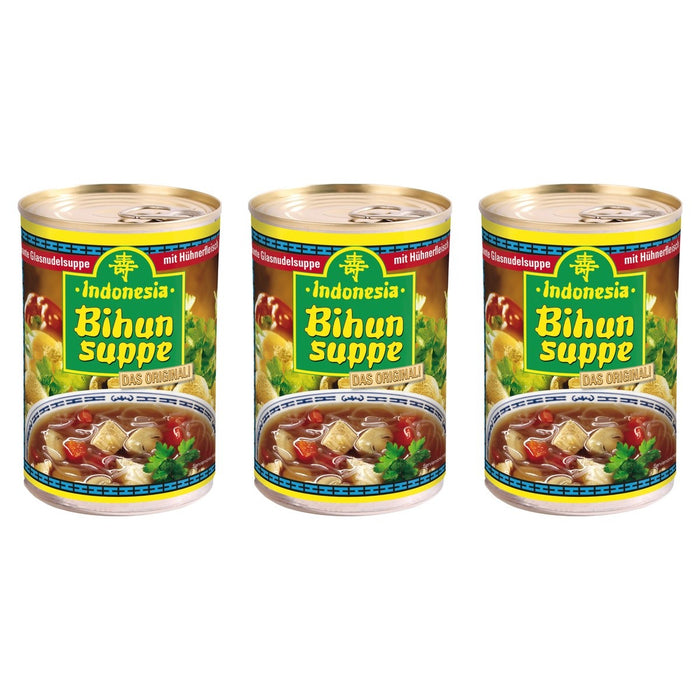 Indonesia Bihunsuppe – 3 x 390 ml (1170 ml)