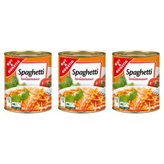 Gut&Günstig Spaghetti in Tomatensauce – 3 x 800 g (2400 g)
