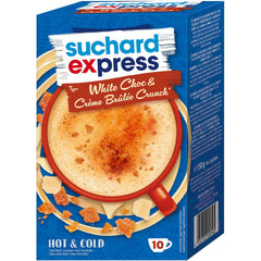 Suchard Express Sticks Type White Choc & Crème Brûlée Crunch 10x15g (150g)