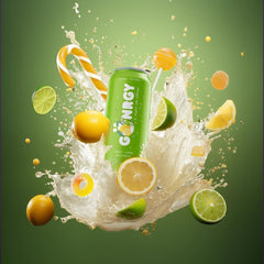 Gönrgy Limited Editon Set 1x Juneberry Jam 1x White Peach 1x Sweet Lemon 3x 500ml Einweg Dose DPG