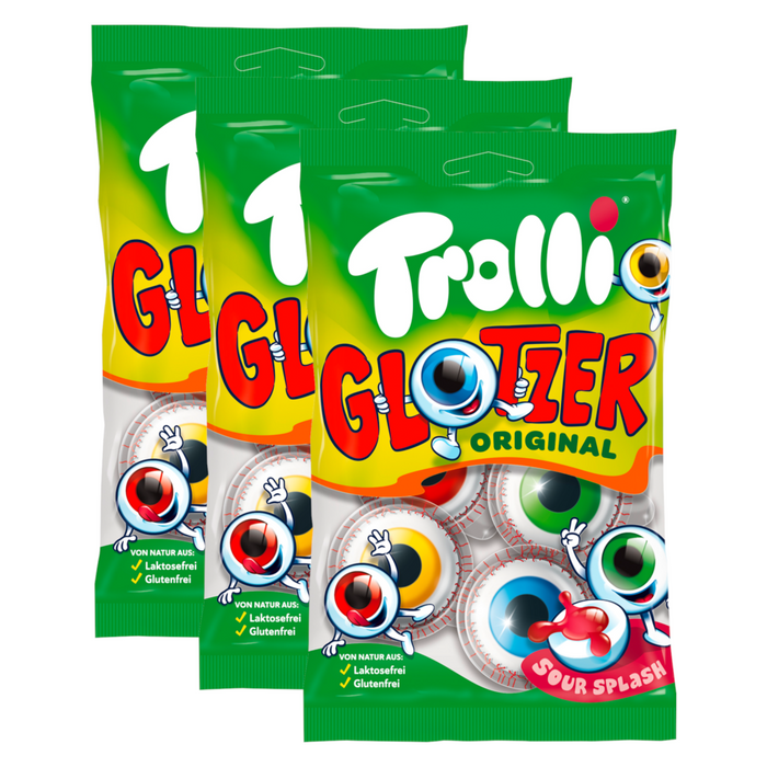 3x Trolli Glotzer gefüllt 75g (3x75g)