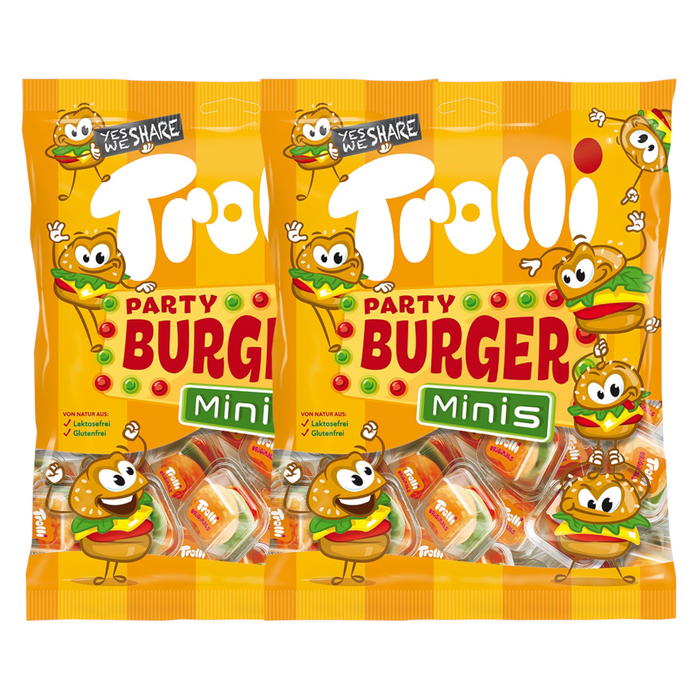 2x Trolli Mini Burger 170g (2x170g)
