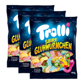 3x Trolli Saure Glühwürmchen 150g (3x150g)