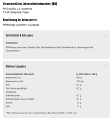 Waldschatz Pfifferlinge 290g