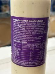 Yildriz Knoblauch-Sauce n.türk.Rezept 265ml