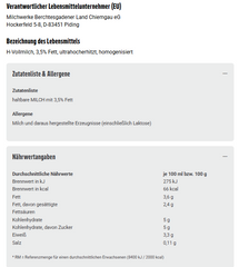 12x Berchtesgadener Land Bergbauern H-Milch 3,5%1l (12x1l)