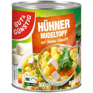 Hühnernudeltopf 800g