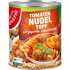 Tomaten-Nudeltopf mit Fleischbällchen 800g