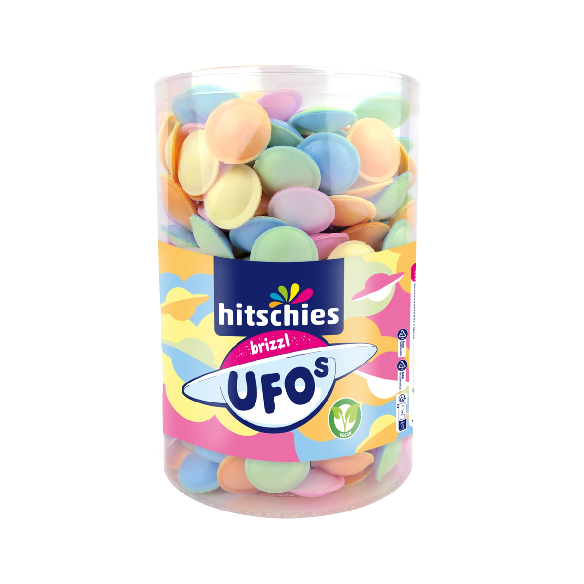 Hitschies brizzl UFOs Dose 450g