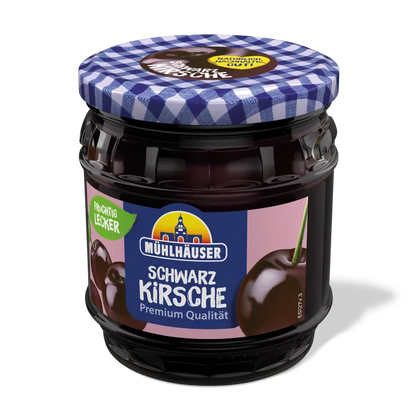 MühlhäuserExtra-Konfitüre - Schwarzkirsch 450 g