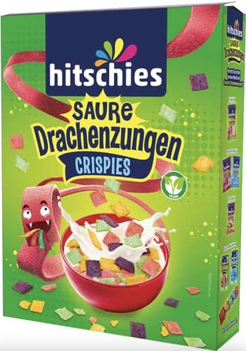 Hitschies Saure Drachenzungen Crispies 270g