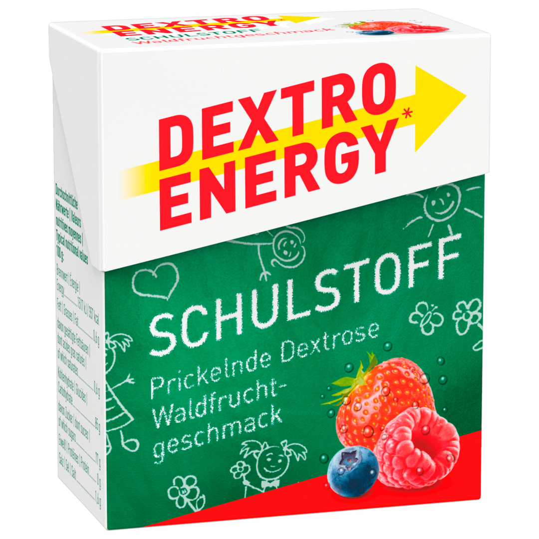 Dextro Energy Minis Schulstoff Waldfrucht 50g – Produktfoto