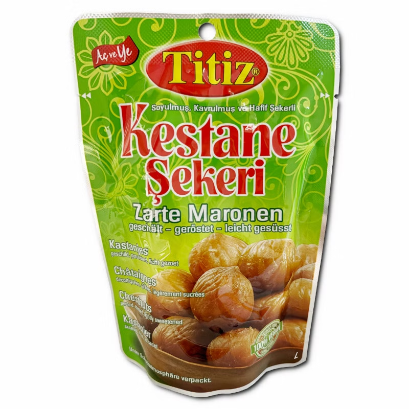 Titiz Maronen Snack leicht gesüßt 125g – Produktfoto