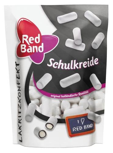 Red Band Schulkreide Lakritzkonfekt, 1er Pack (1x 175 g)
