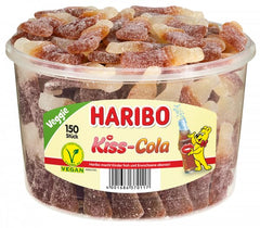 Haribo Kiss-Cola Runddose 150 Stück 1350g