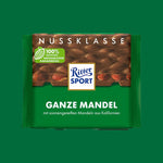 Produktbild anzeigen: 12x Ritter Sport Nuss-Klasse Ganze Mandel 100g (12x100g)
