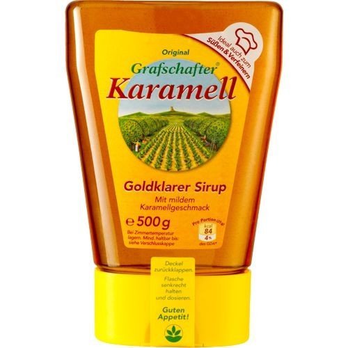 Grafschafter Karamell-Sirup Spenderflasche 500g